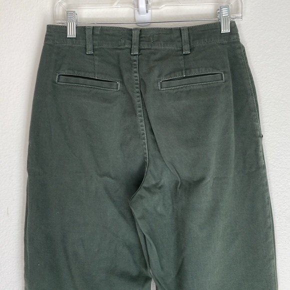 Reformation| Forest Green  | Lani Work Pants - Picture 5 of 8